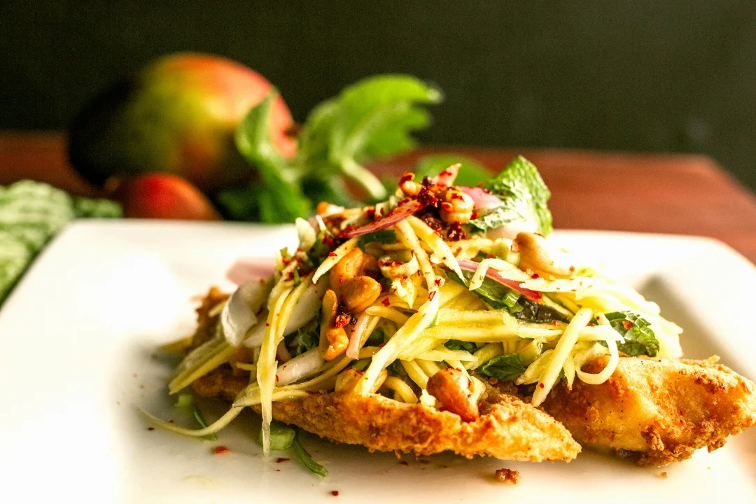 Mango Fish Salad