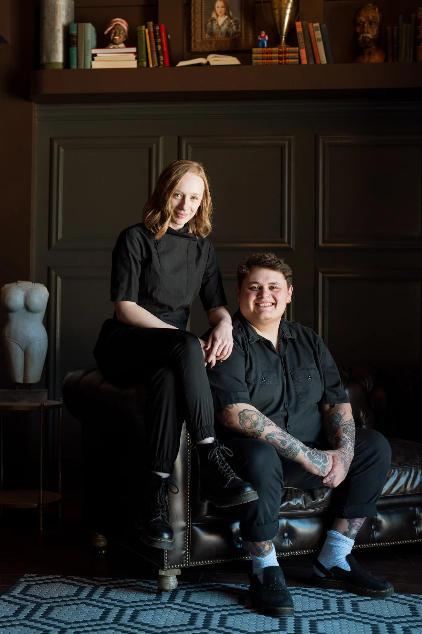 Chefs Alejandro Najar and Alyssa Osinga