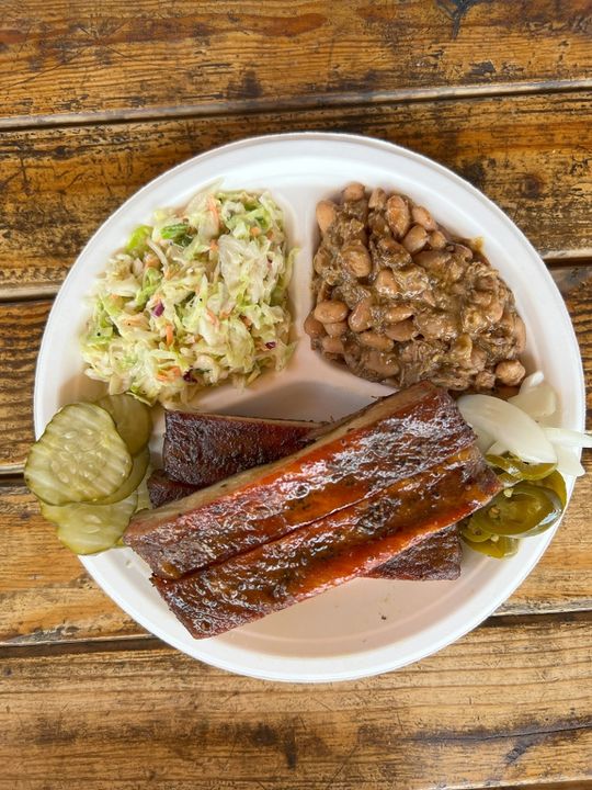 Pork Spare Rib Plate | Little Miss BBQ