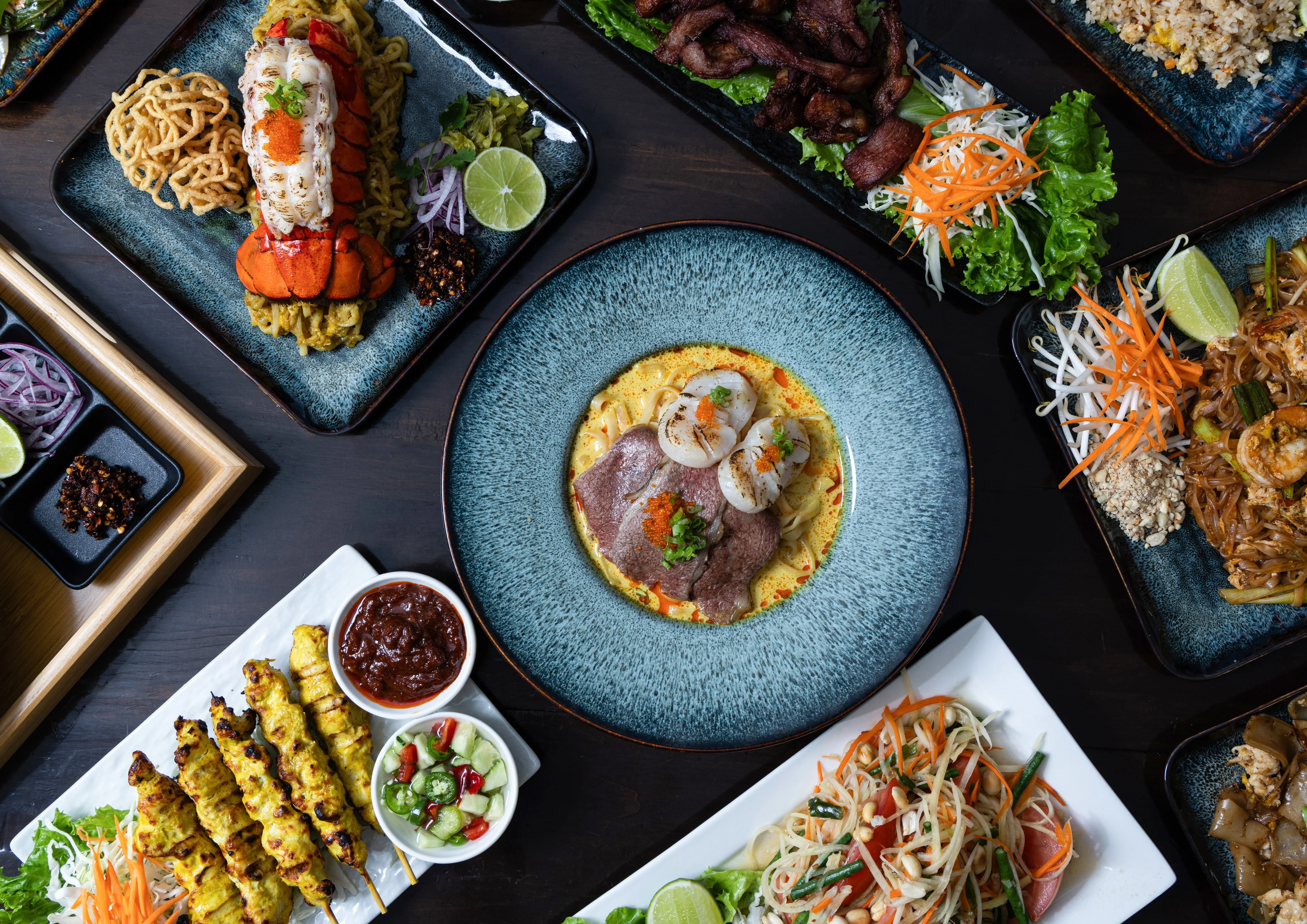 Delicious Thai cuisine served at Saoho Thai Cafe.