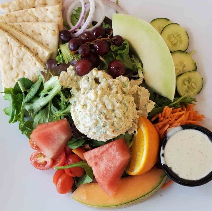 Chicken Salad Plate**********************# at Page’s Okra Grill