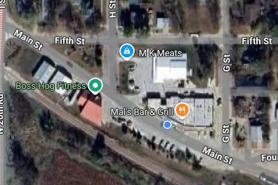 map of Unadilla, Nebraska