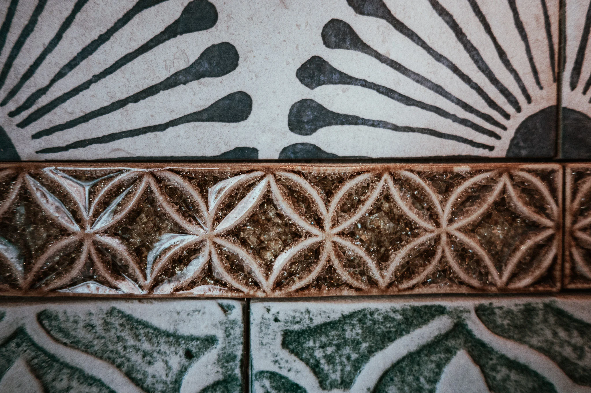 Patio Tile Wall