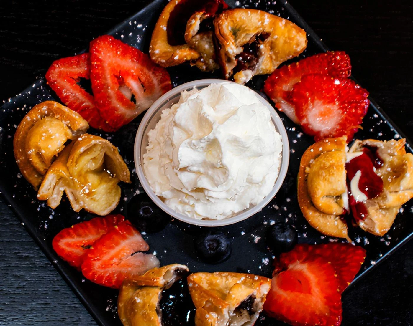PUMPKIN CHEESECAKE WONTONS