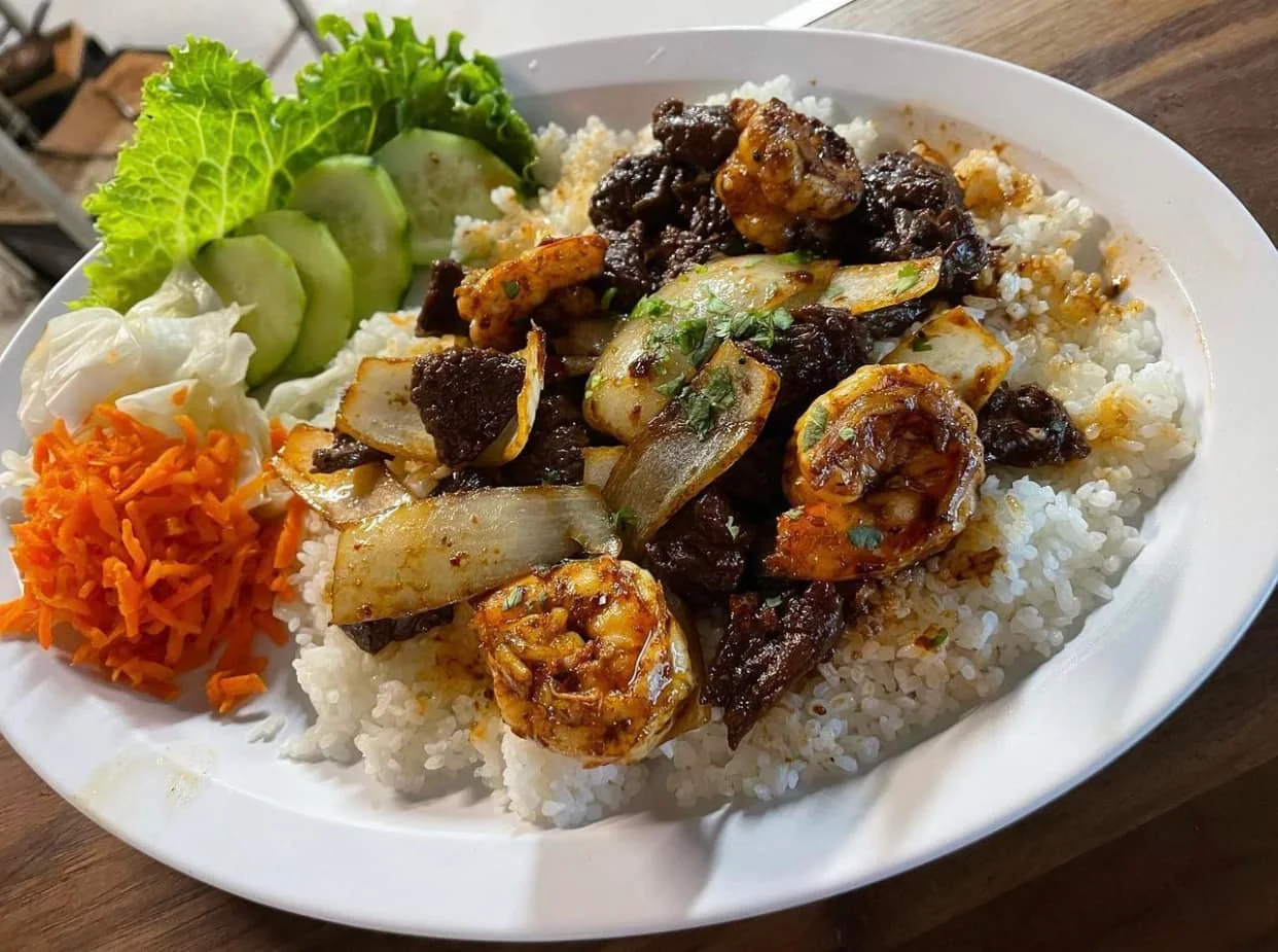 A rice plate