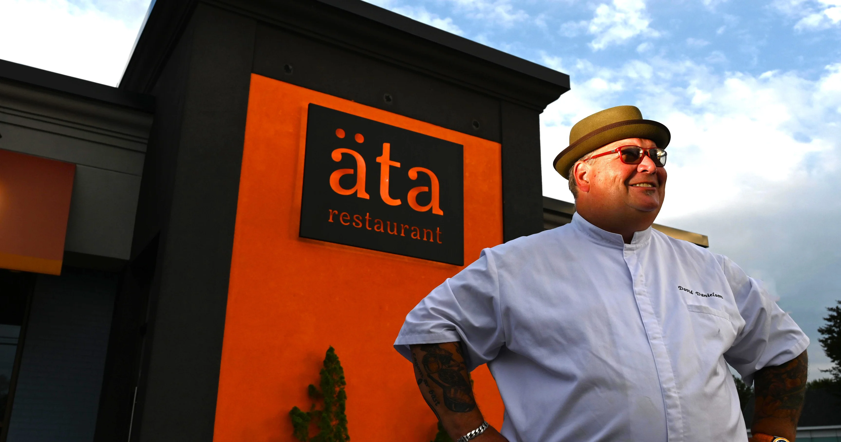 Exterior of äta Restaurant, Louisville, Kentucky