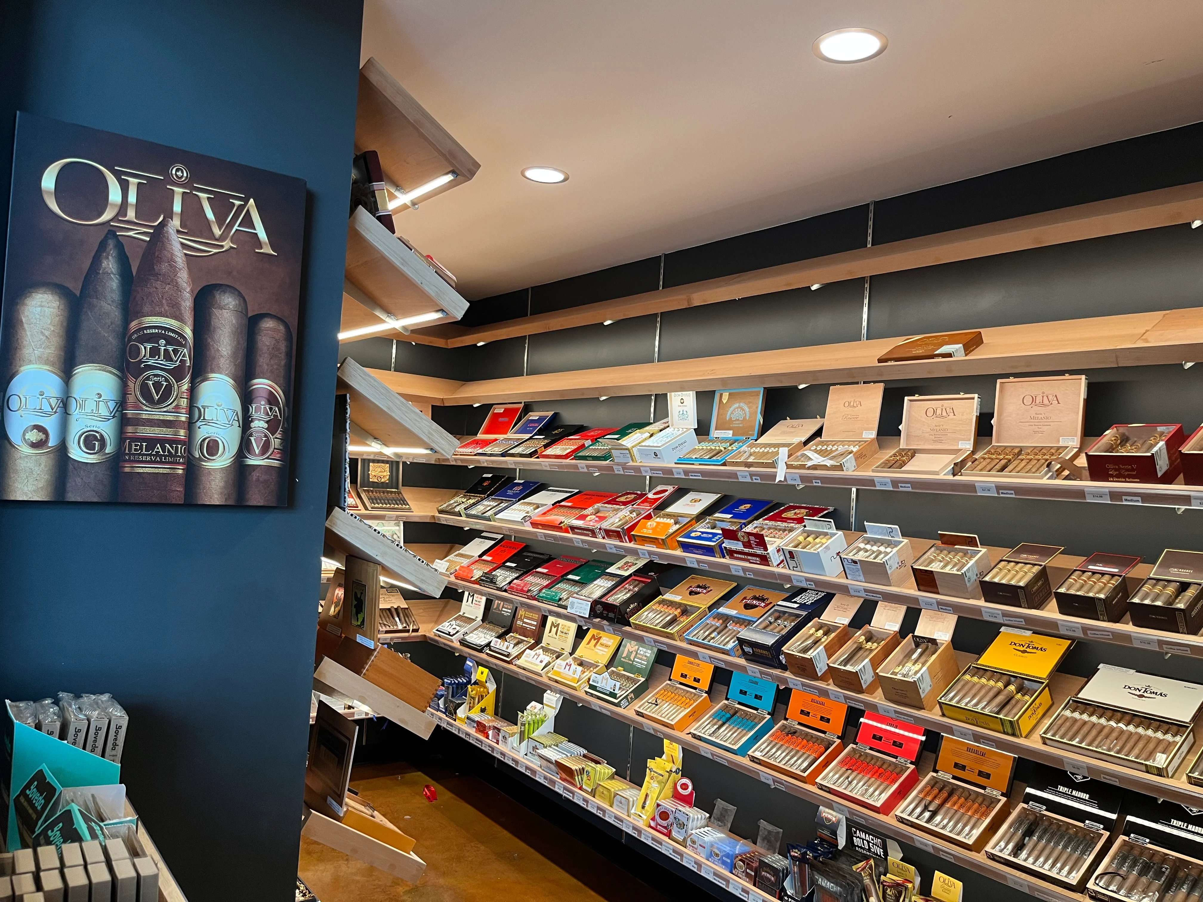 A room of cigars