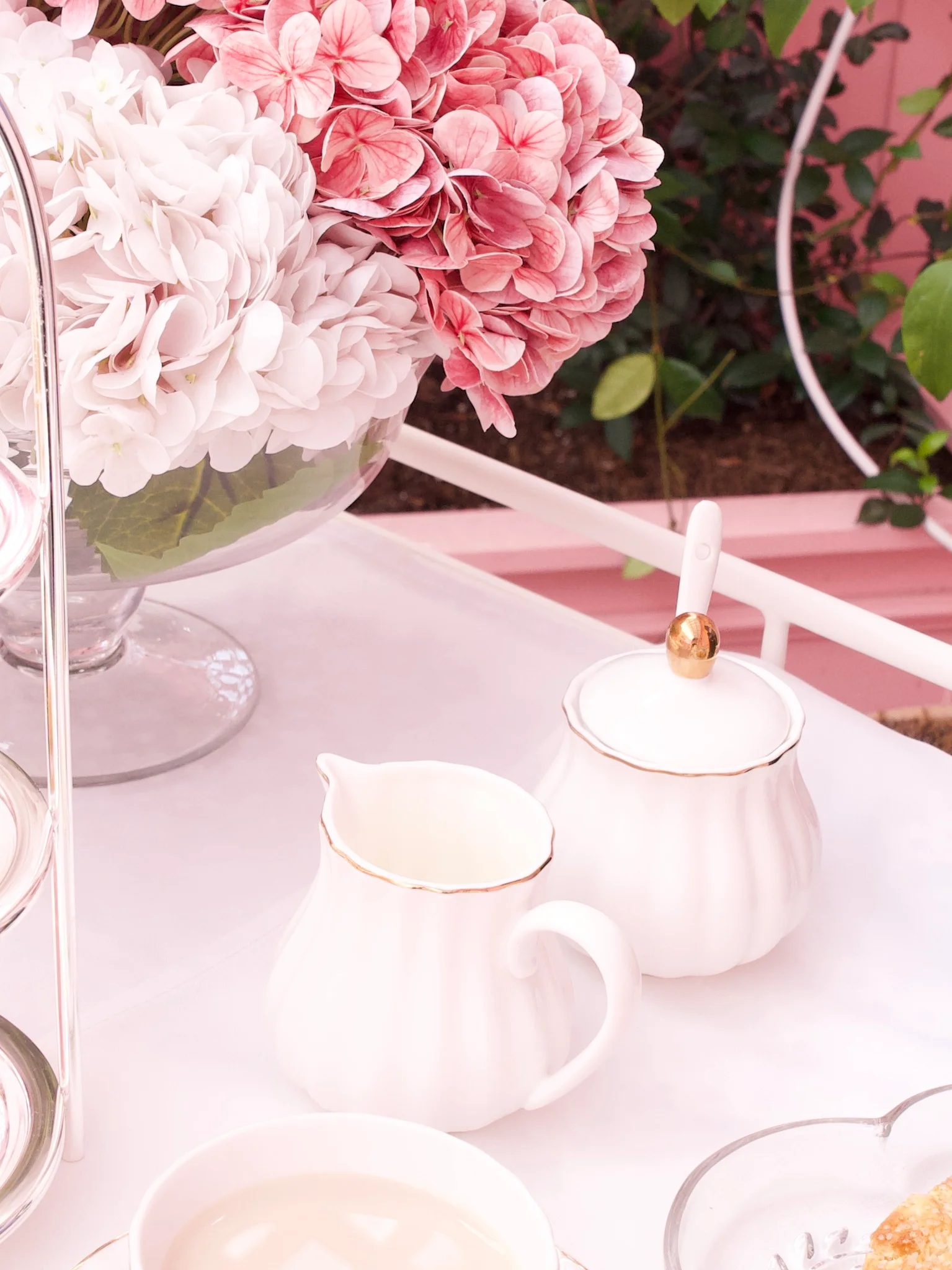 Bien Merite High Tea Setup plus caviar