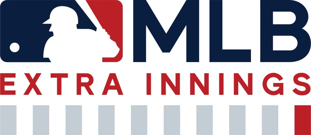 MLB Extra Innings logo featuring baseball imagery