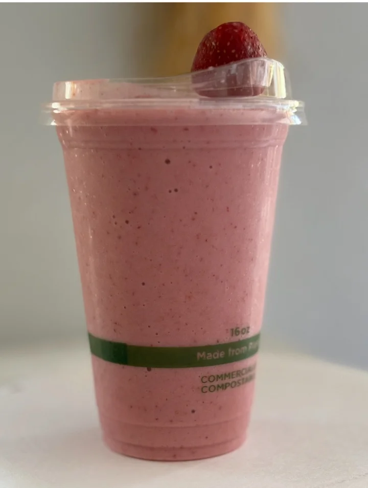 Strawberries and Cream Smoothie