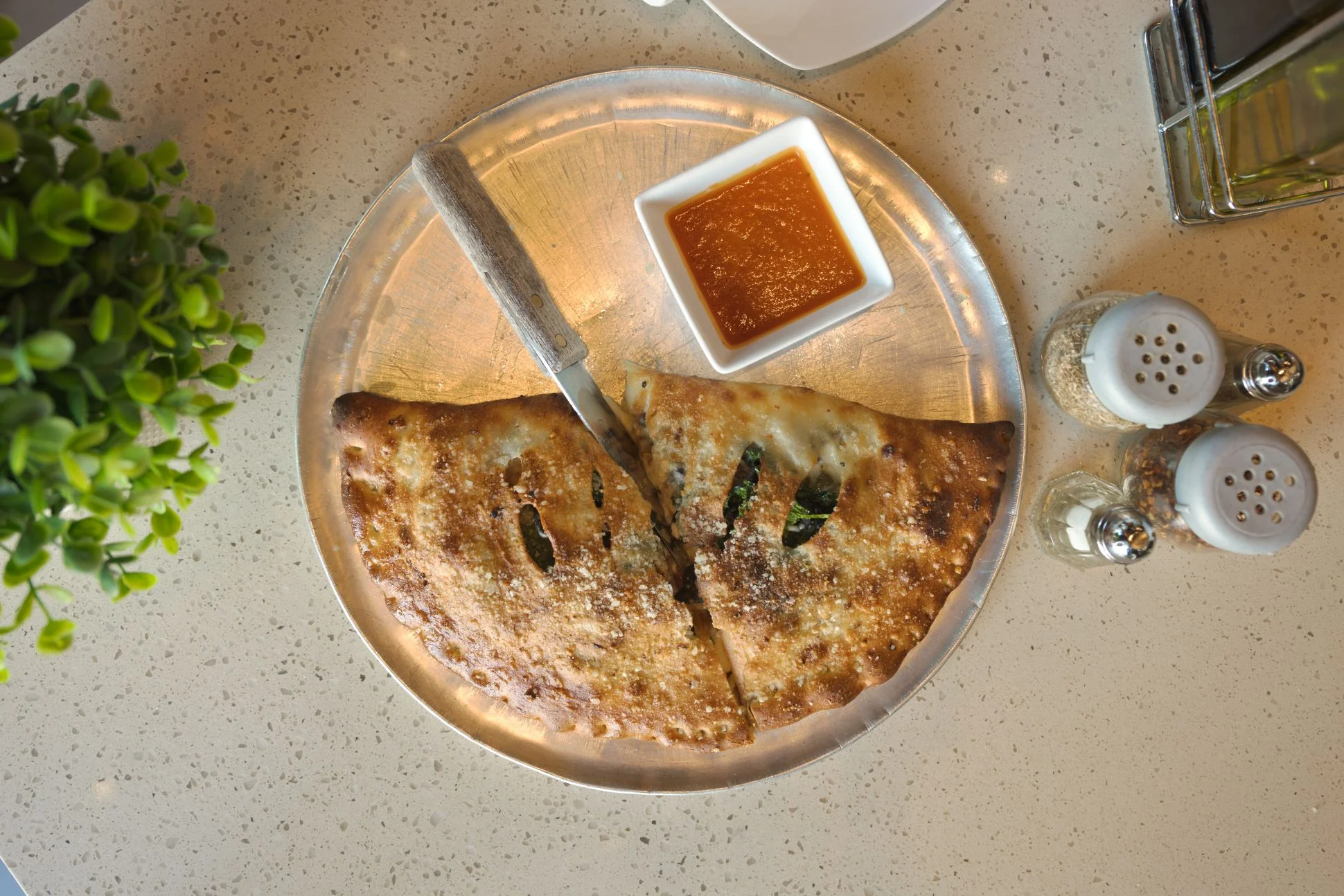 A restaurant chef preparing a dish