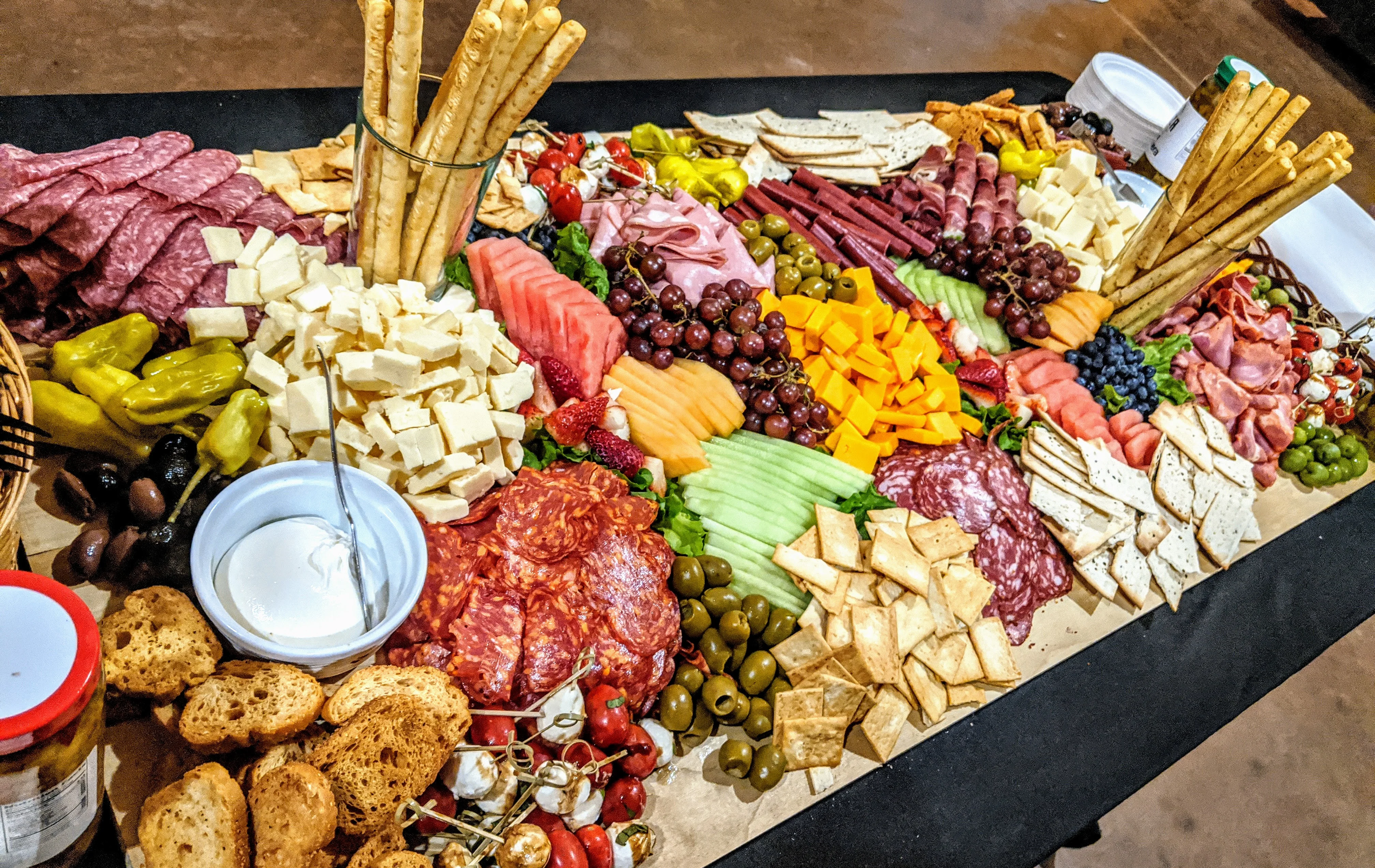 grazing table