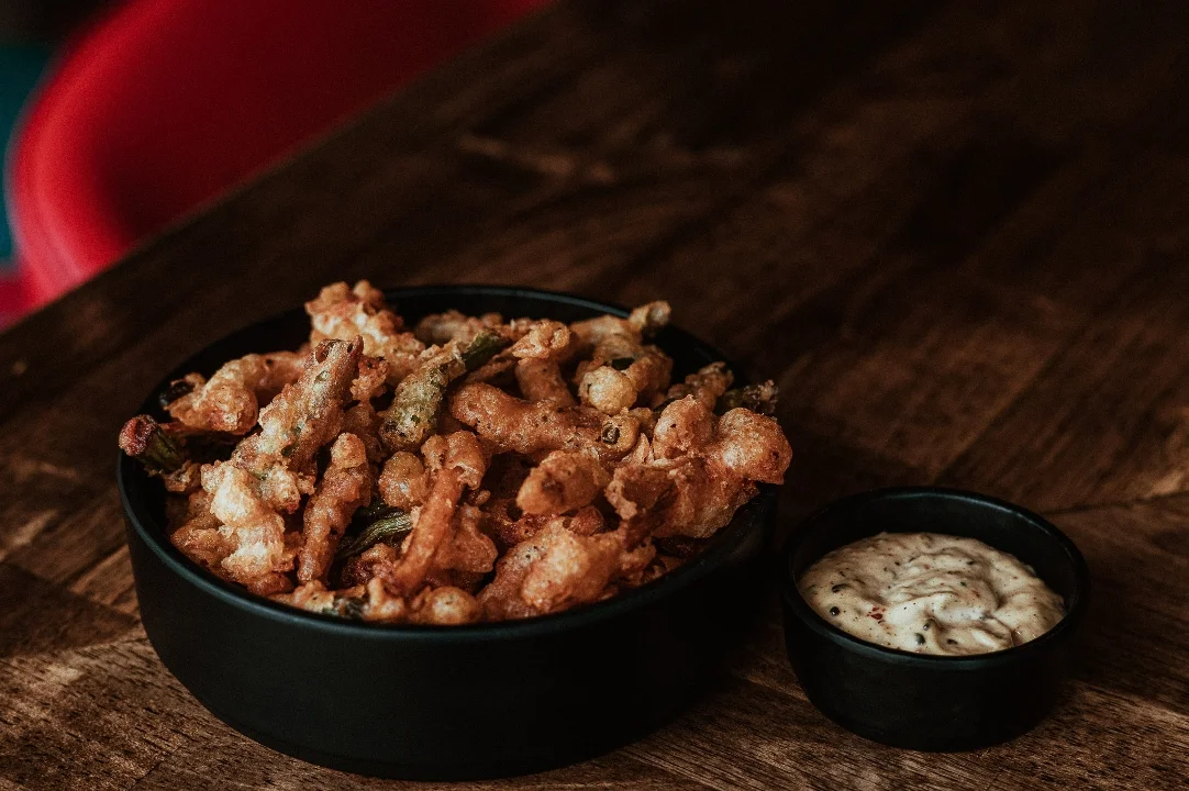 Fried Green Onions & Carrots