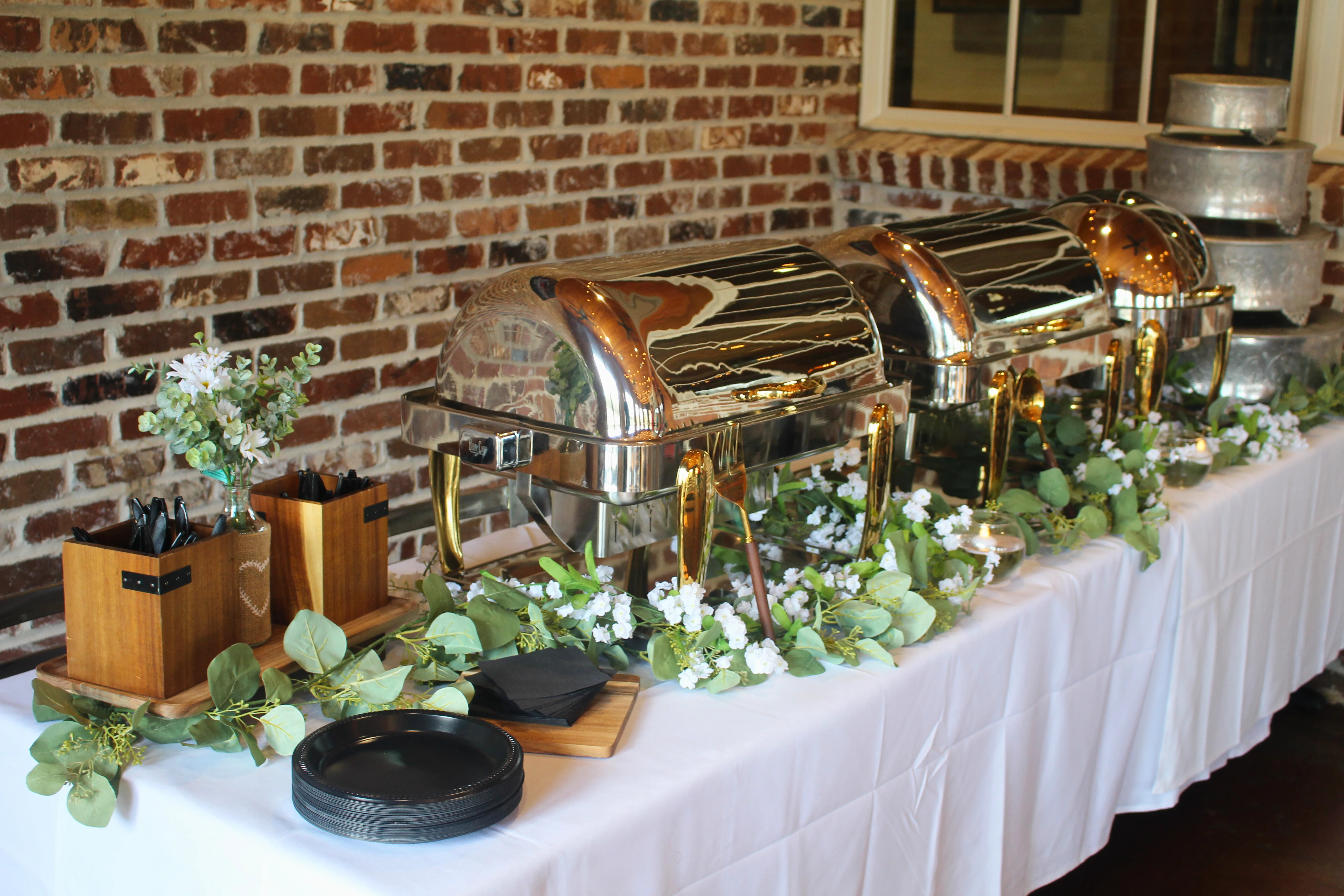 Catering setup