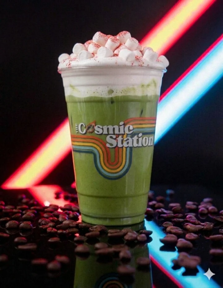 Martian Mellow Organic Ceremonial Matcha Latte