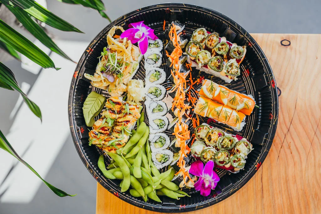 Vegan sushi catering inquiry