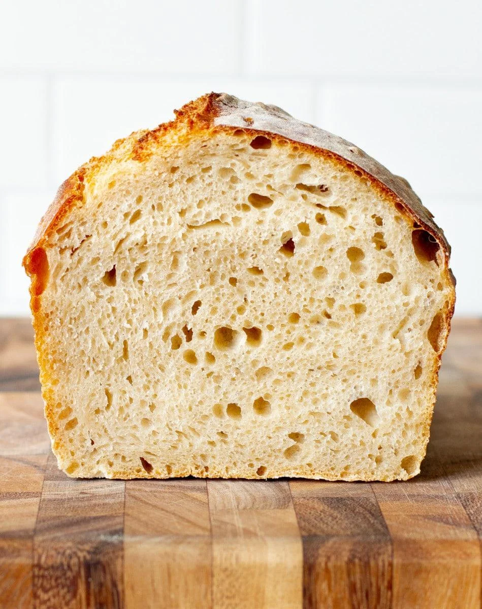Classic Sourdough Sandwich Bread Loaf
