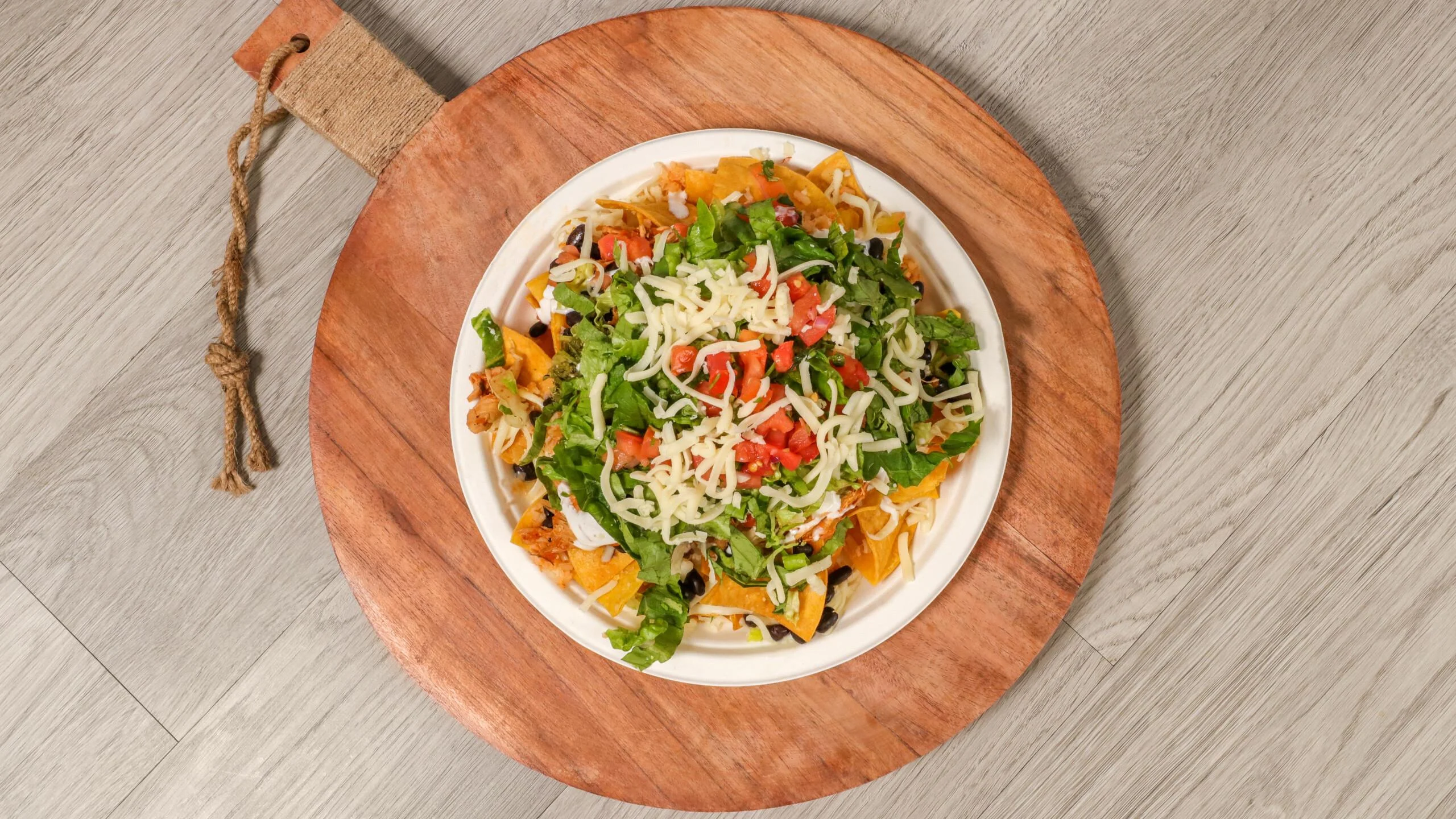 Grilled Chicken Nachos