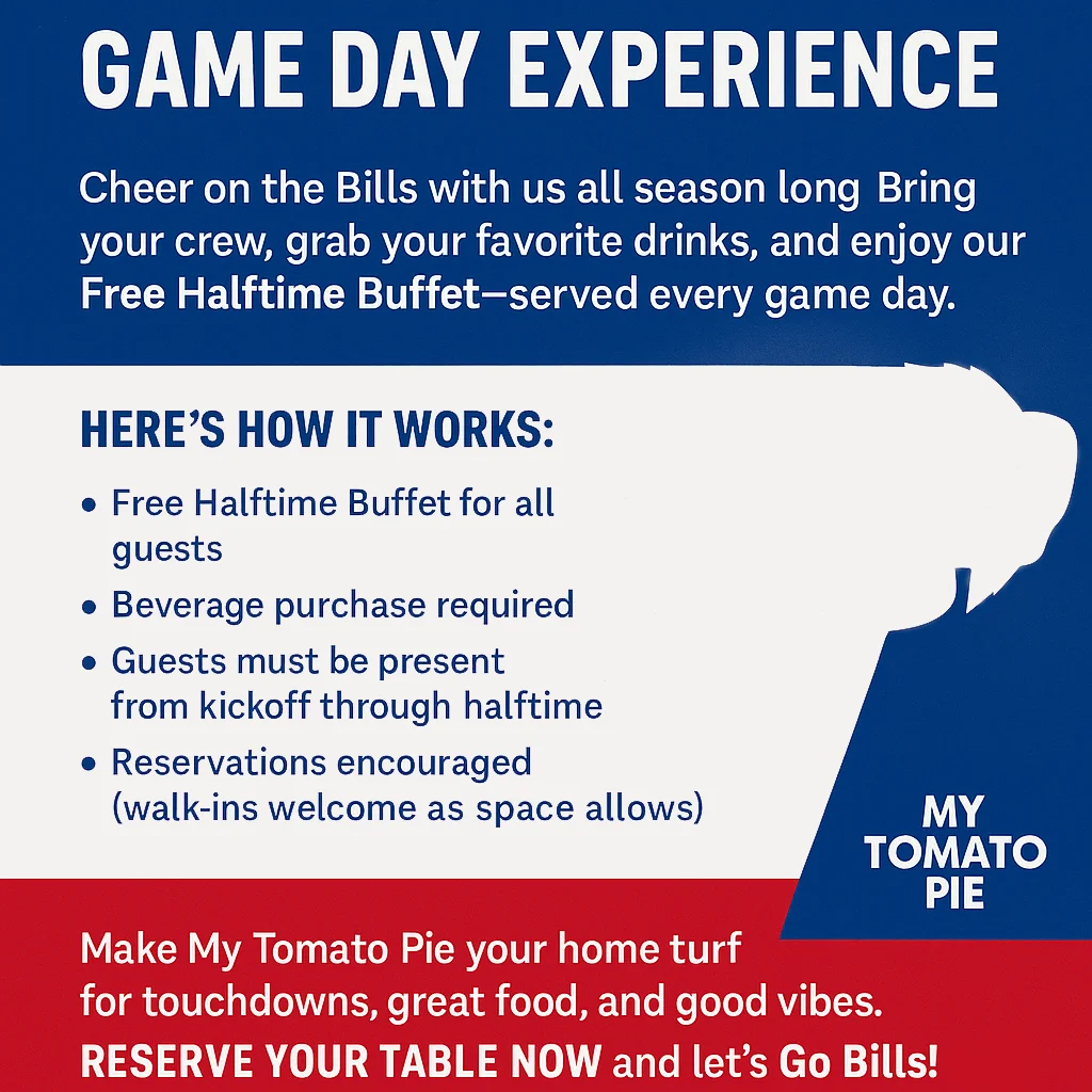 Buffalo Bills  Halftime Buffet