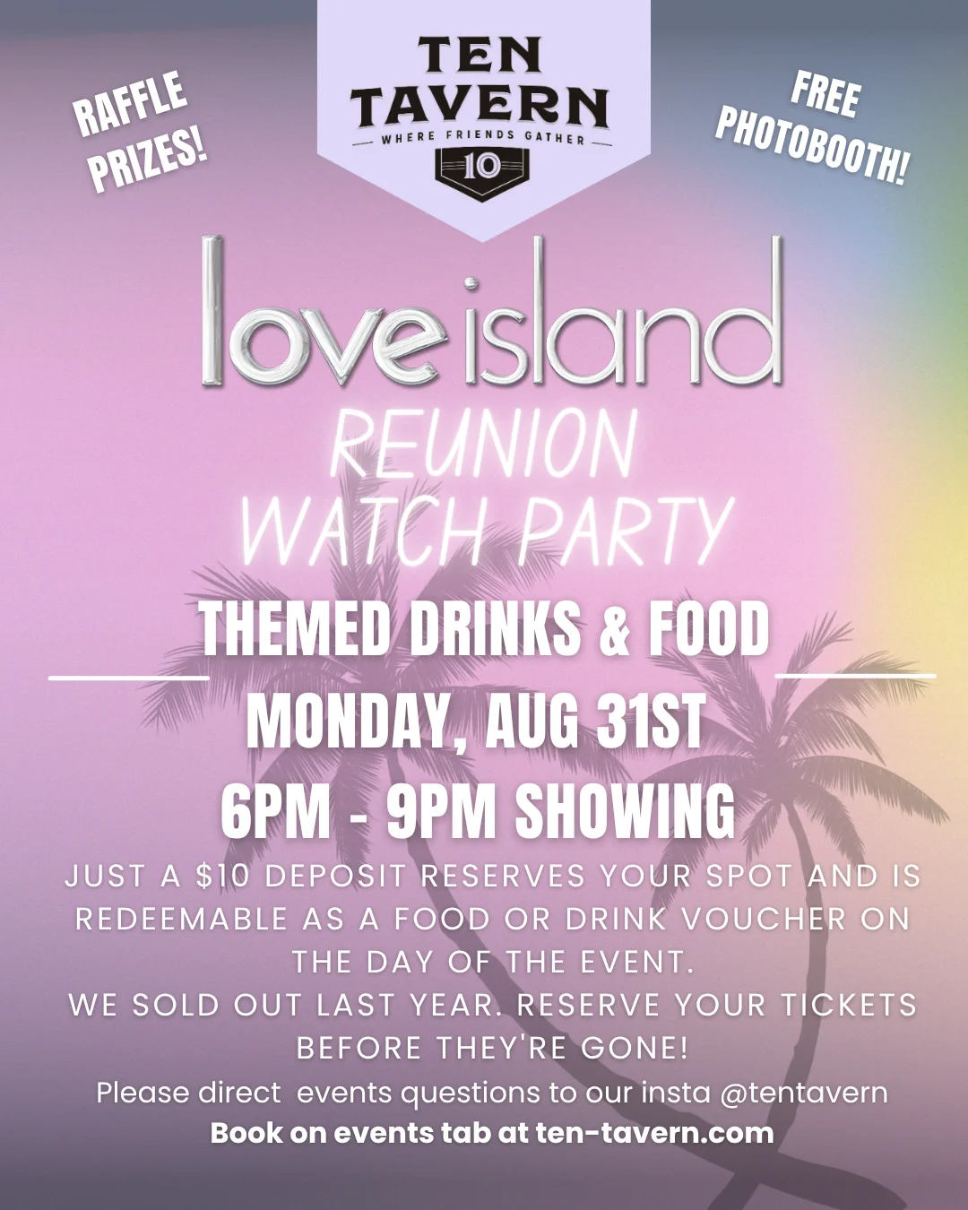 Love Island Watch Party