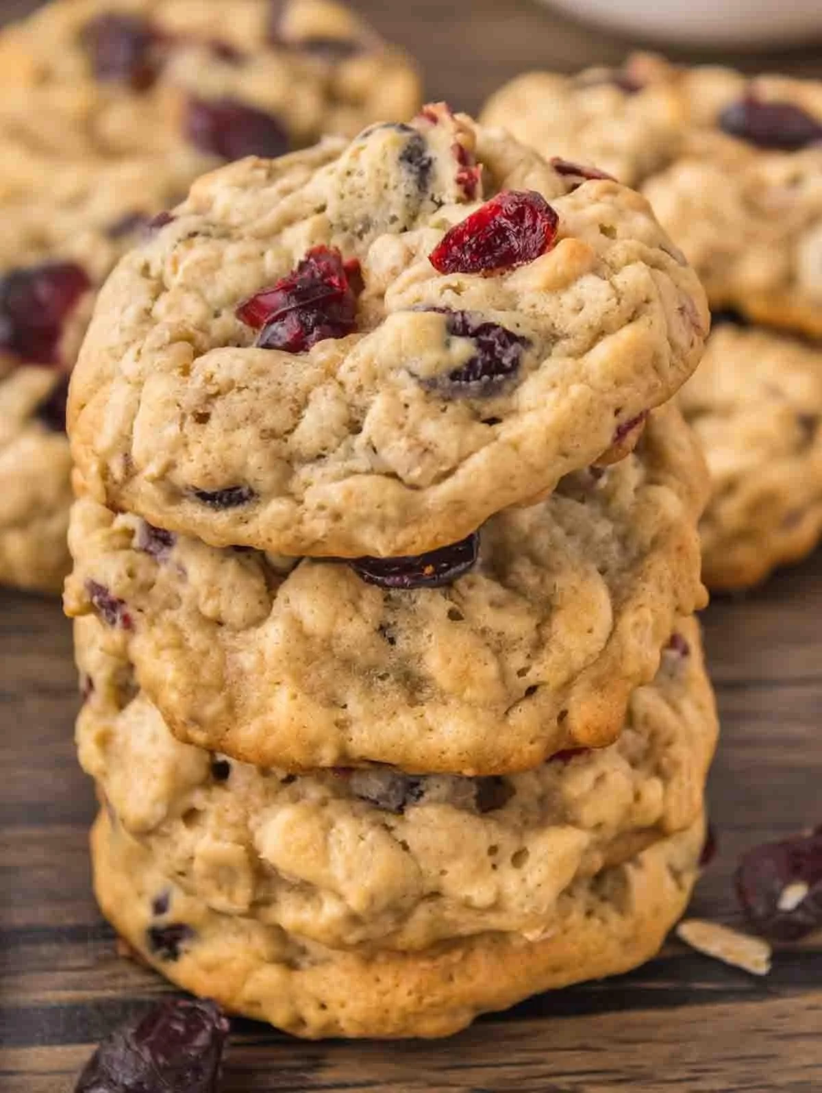 Rolling Raisin Cranberry Oats