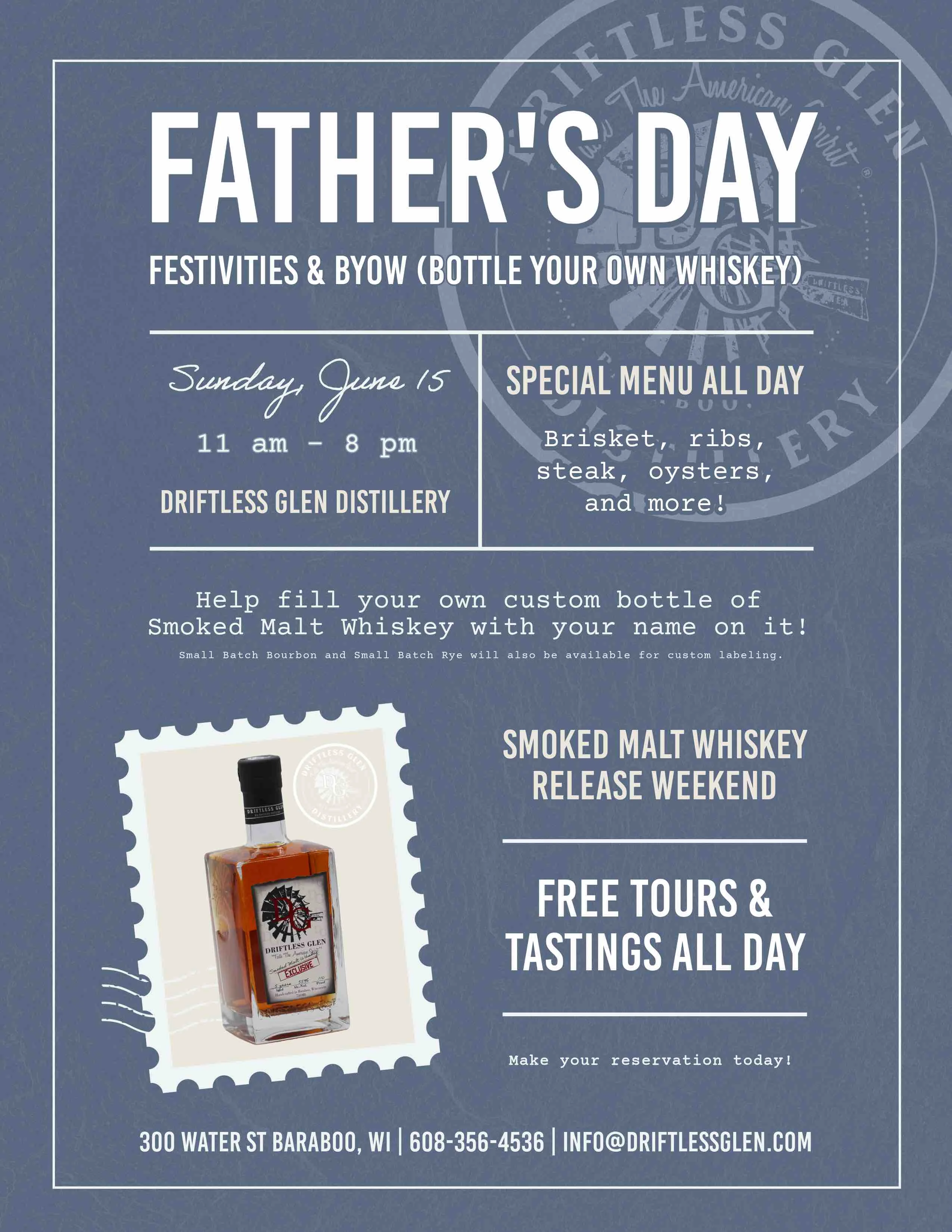 Father's Day Festivities & BYOW
