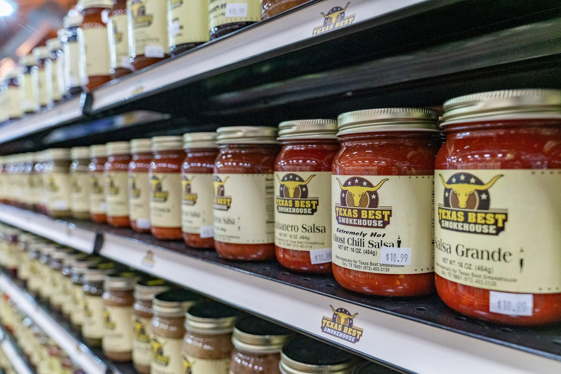 Gourmet jars at Texas best convenience store