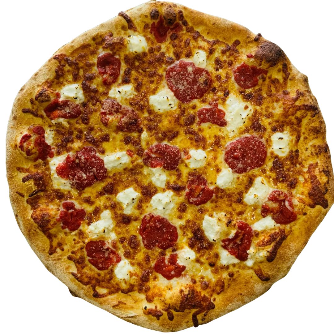 Pizza with Ricotta and Pizza Sauce, NY Style, Size XL