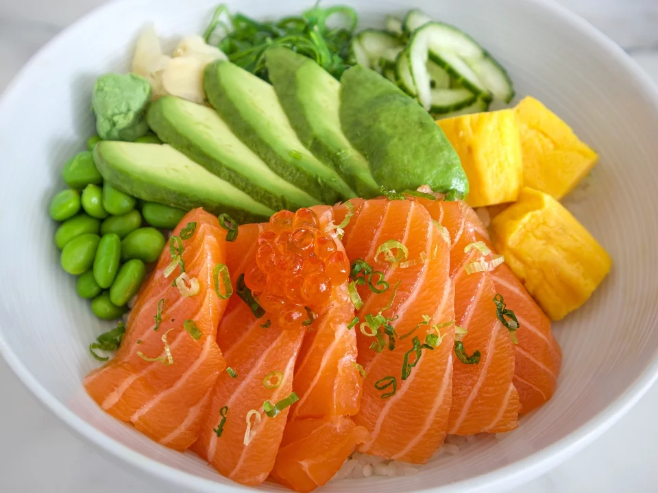 Salmon Chirashi