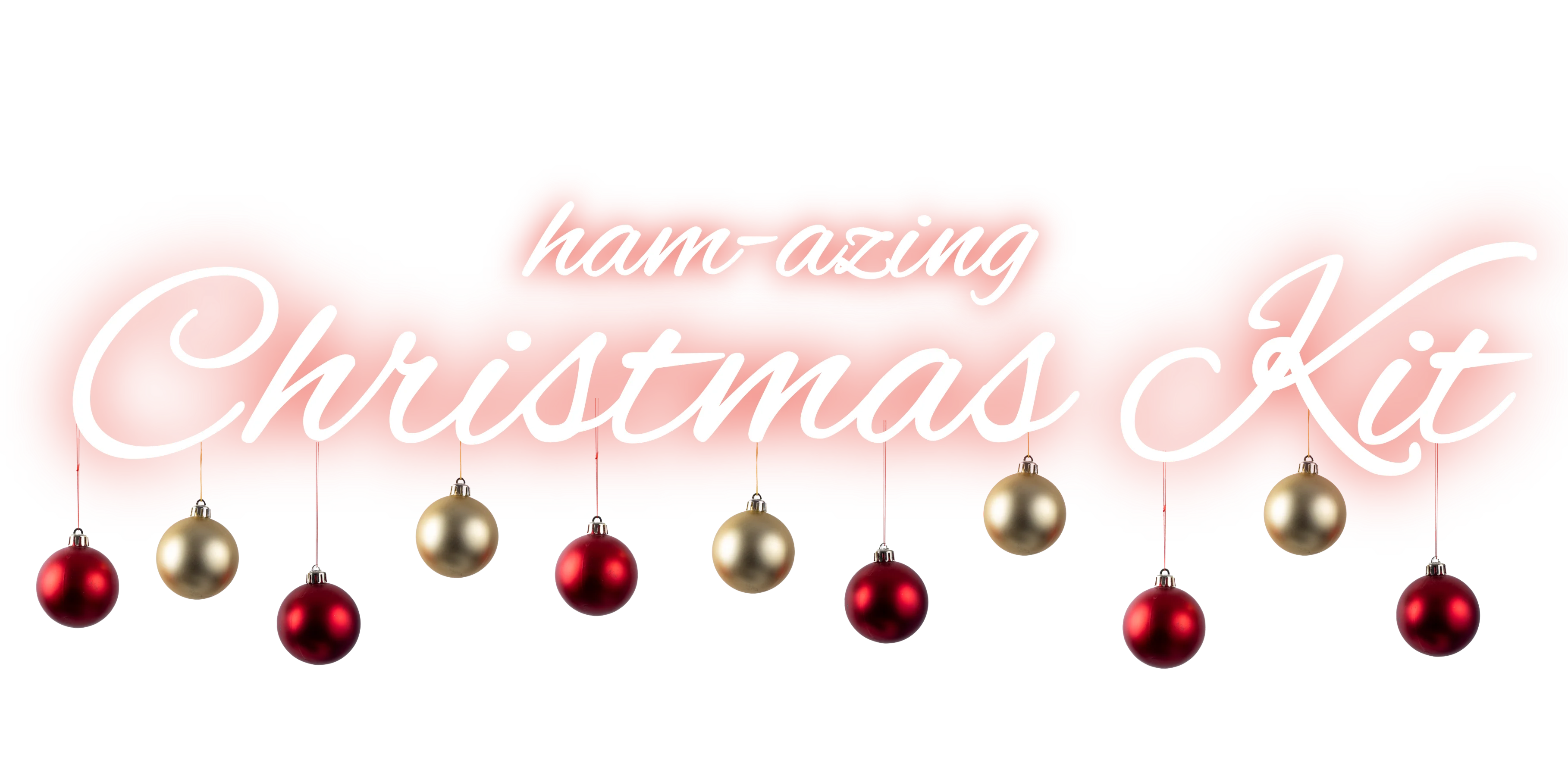 Festive Christmas decoration with ornaments and holiday theme