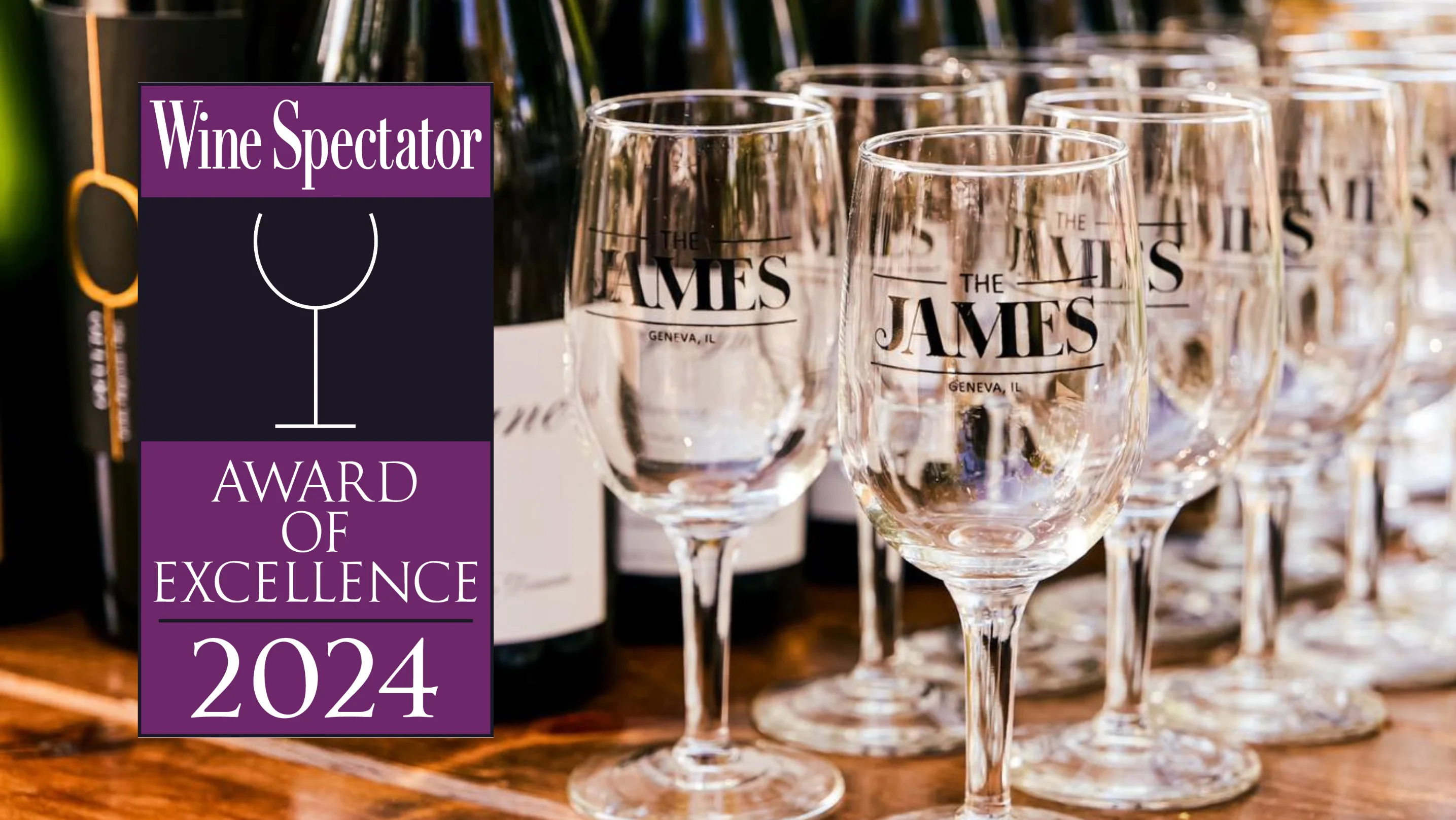 TheJames 2023 Wine Spectator Award of Excellence