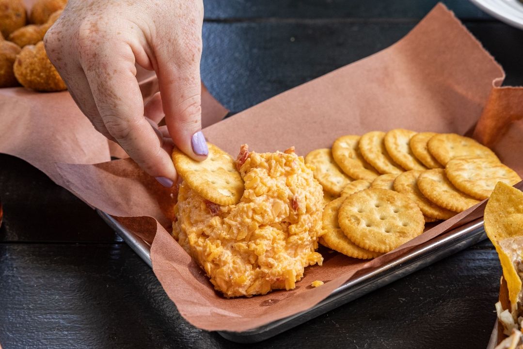 Pimento & Ritz Crackers