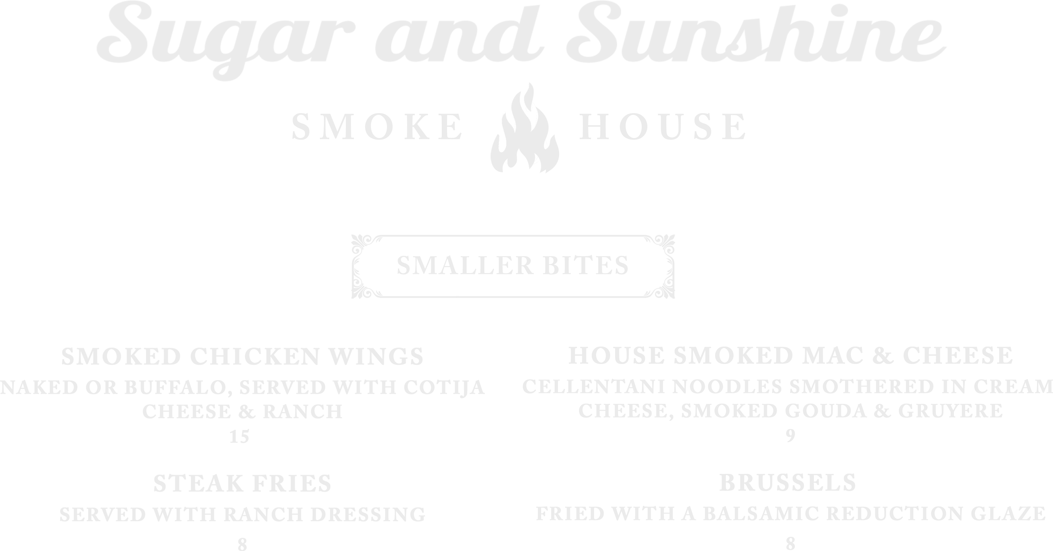 Smoked chicken wings served with ranch dressing