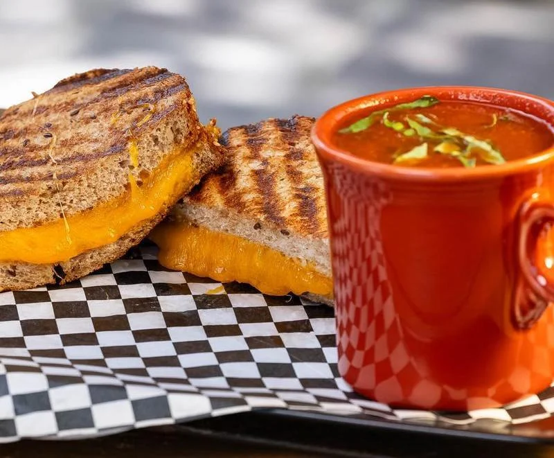 Grilled Cheese & Tomato Soup