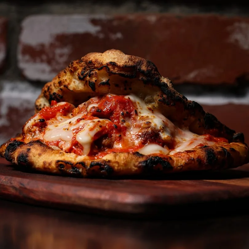 Italian meatball sub with marinara sauce and melted cheese