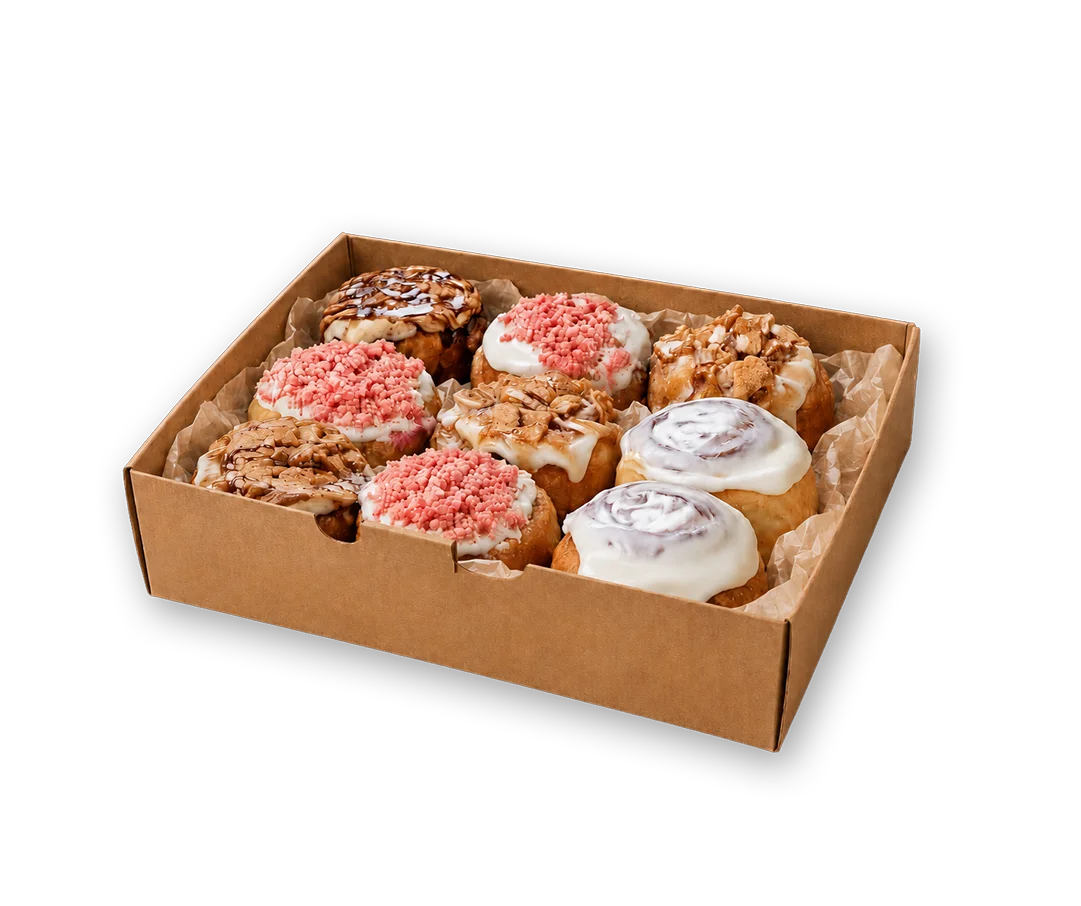 Pack of 8 Cinnamon Rolls