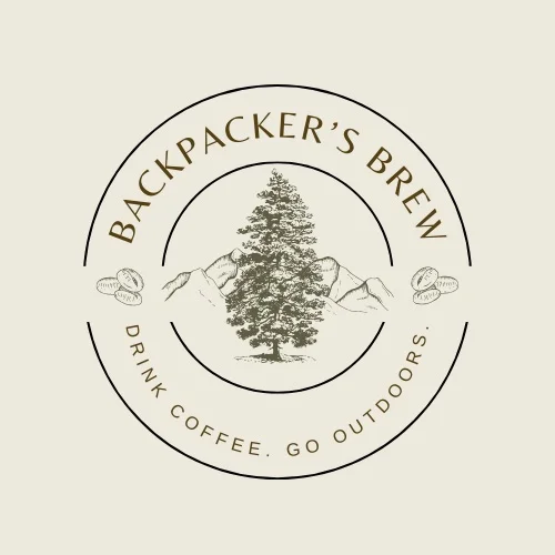 Logo for Backpacker's Brew coffee brand