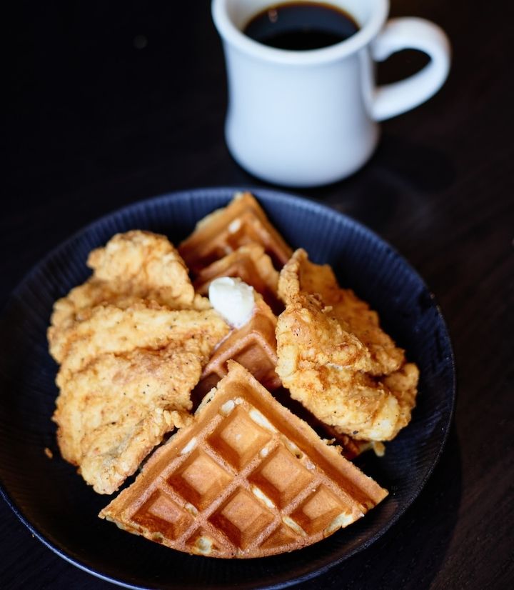 Plain Chicken & Waffle#