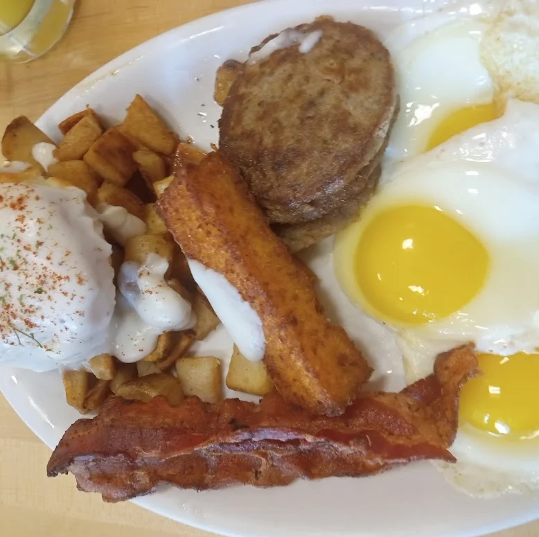 Delicious Appalachian cuisine served in a rustic setting