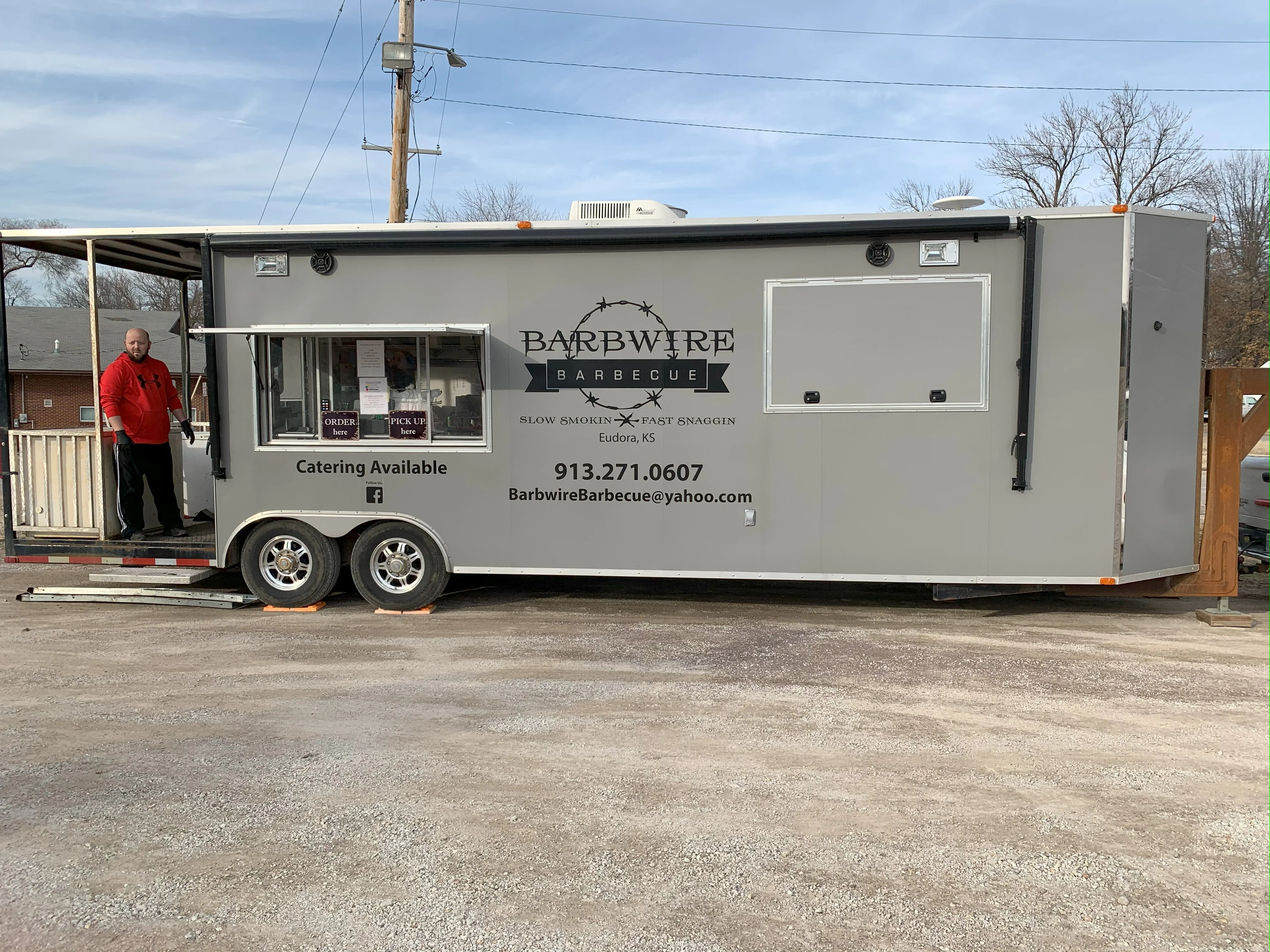 Picture of the BBQ Trailer