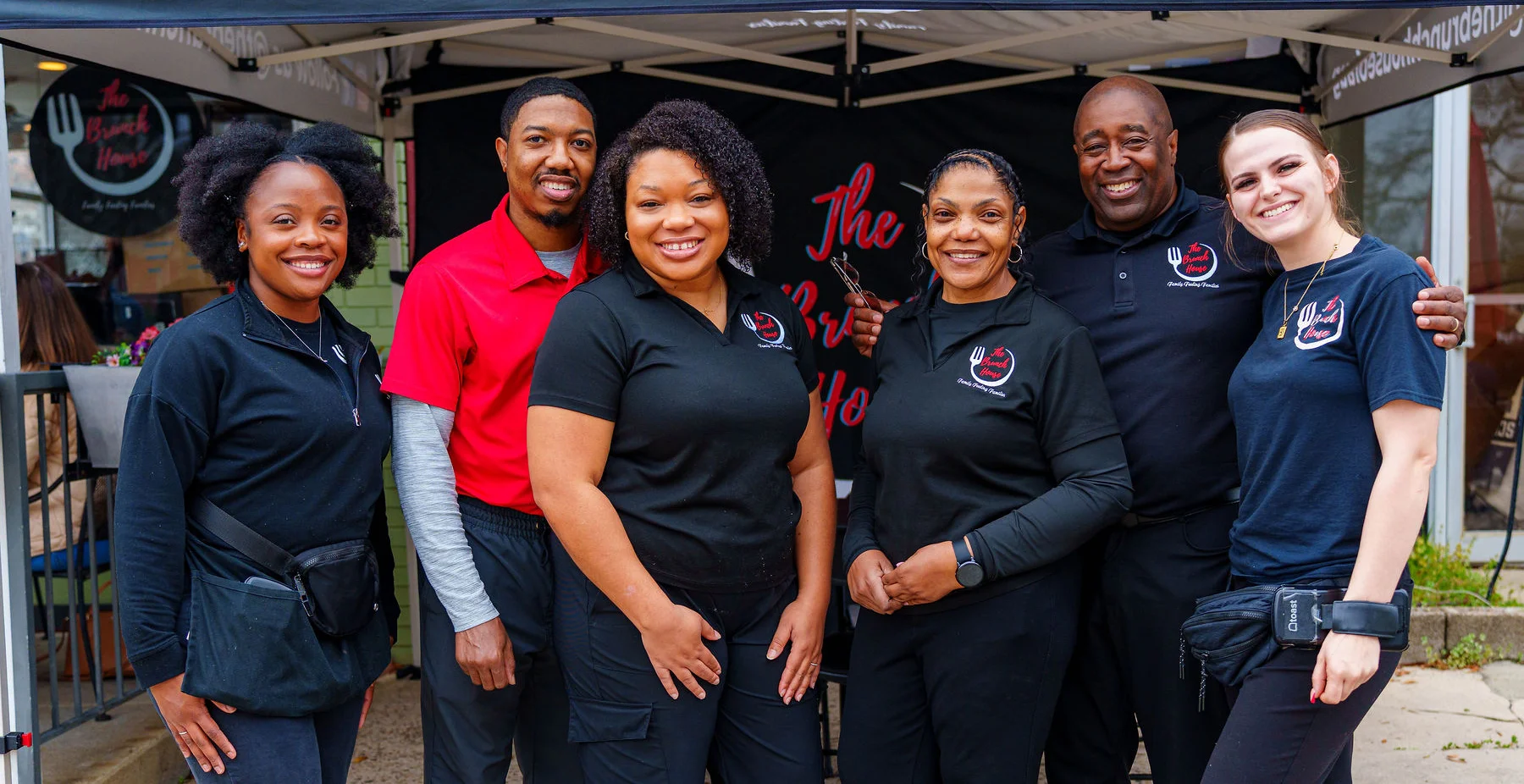 Restaurant team working at The Brunch House in Augusta GA