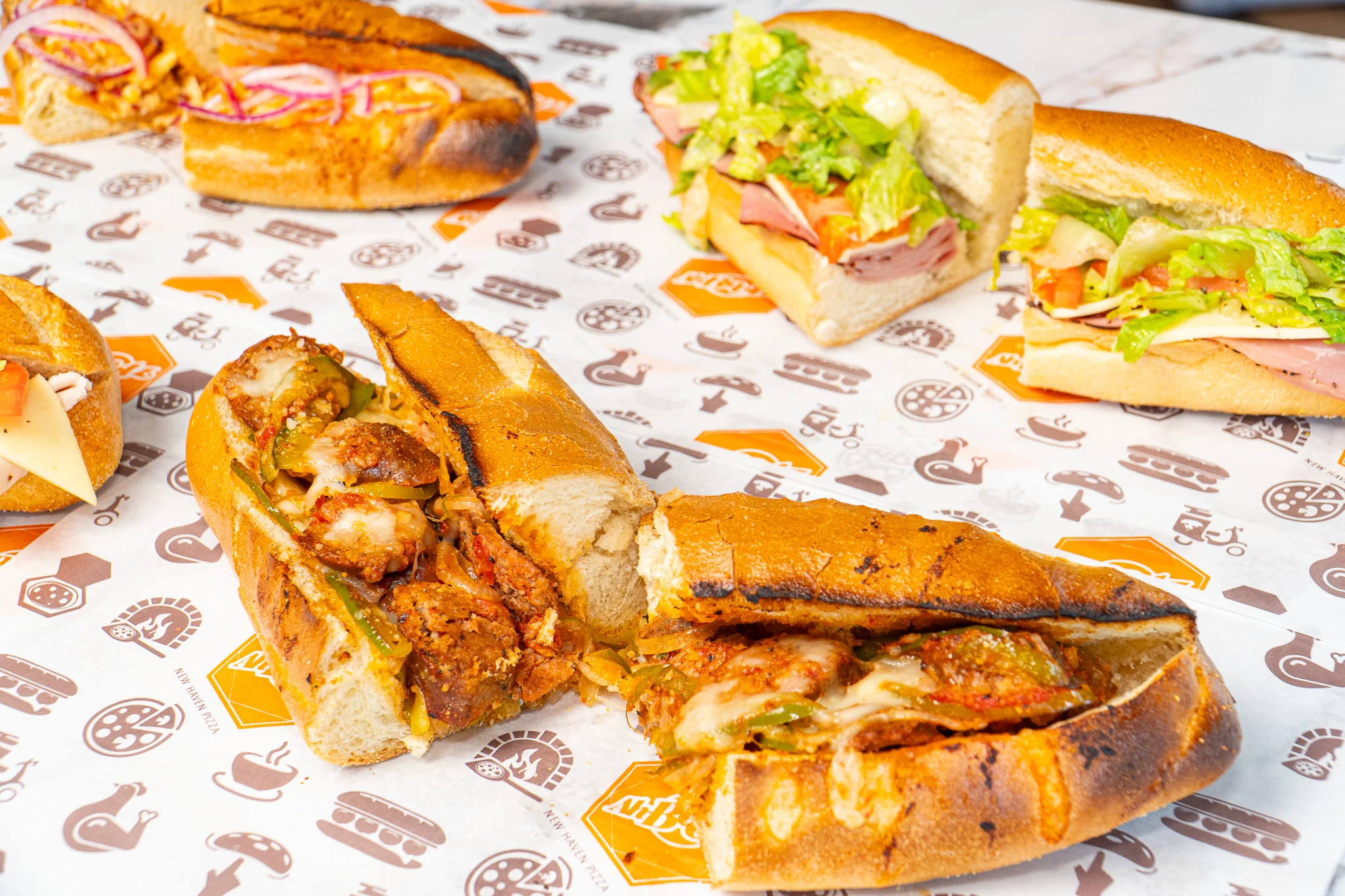 Grinder sandwiches from Ah-Beetz