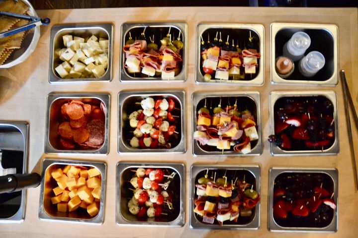 CHARCUTERIE SKEWERS CART