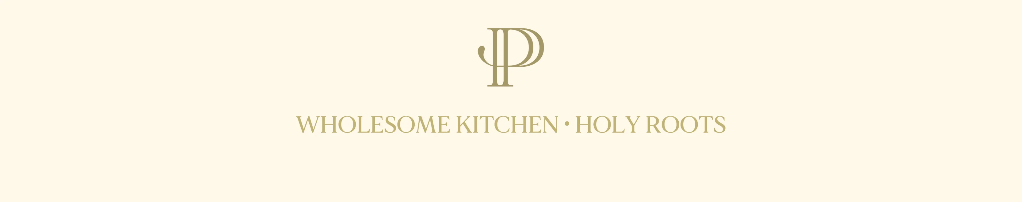 Elegant logo design for Wholesome Foods and Holy Roots