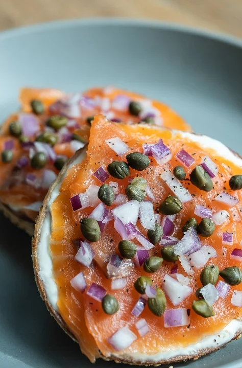 Lox & Cream Cheese Bagel