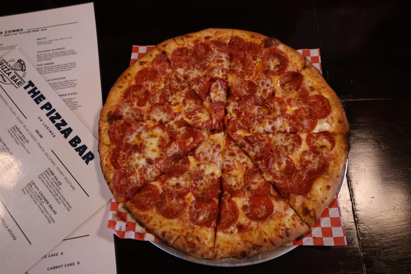 Pepperoni pizza