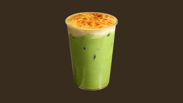 Sweet Potato Matcha Latte