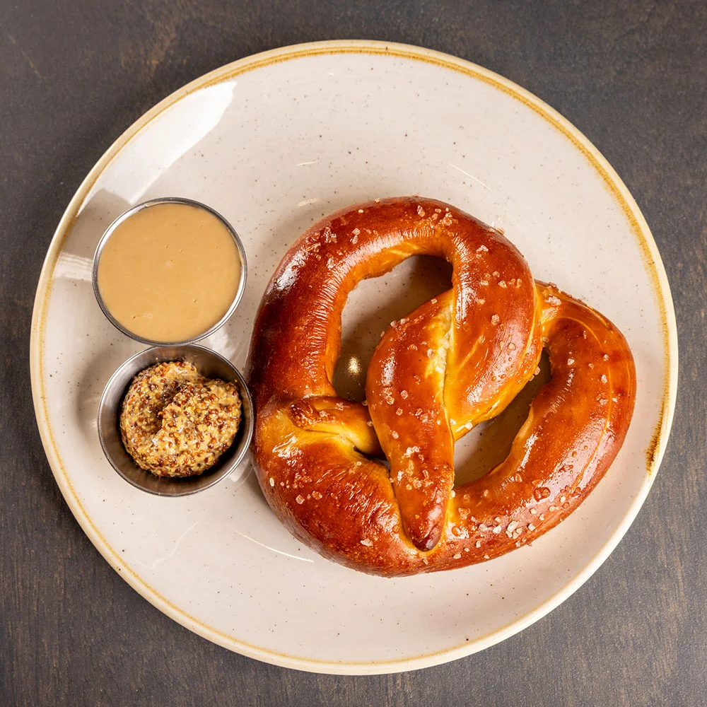 large pretzel