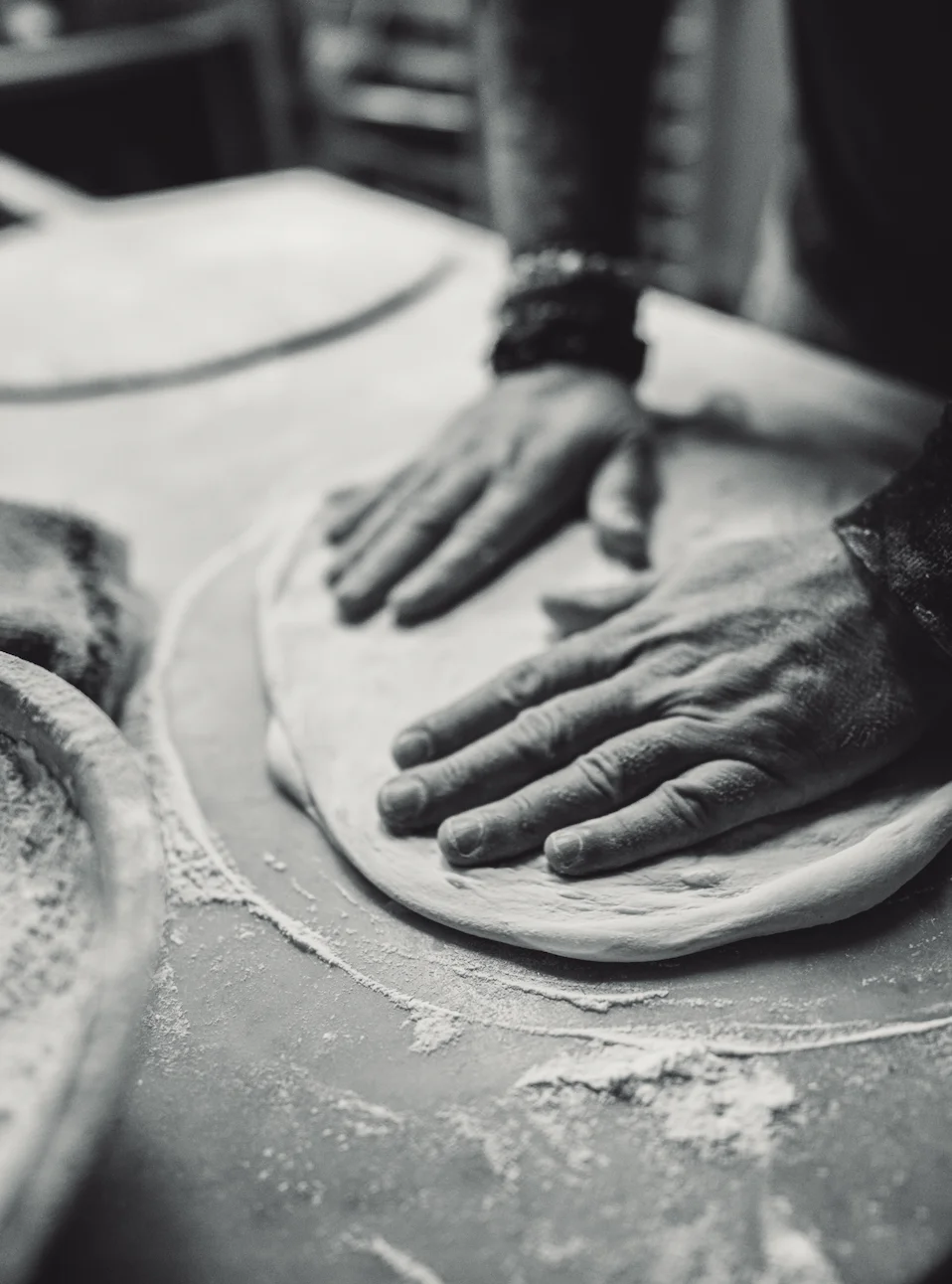 homemade pizza dough