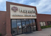 Exterior of Hayashi Japanese Hibachi Sushi restaurant